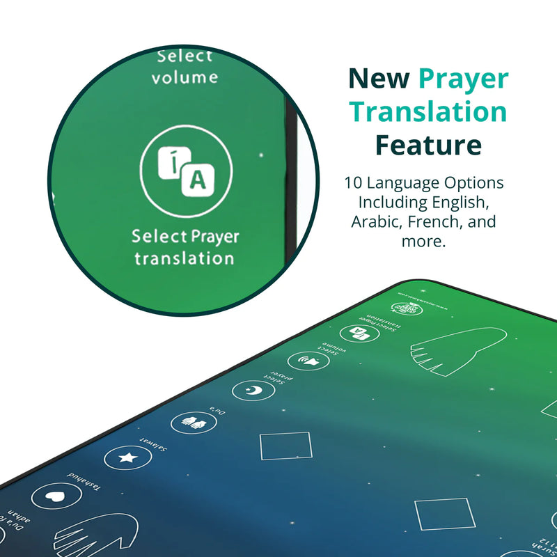 Smart Interactive Adult Prayer Mat | Original Version | 8years+ | A beautiful Gift for loved ones