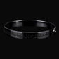 Naad-e-Ali Cuff- Stainless Steel (Black)