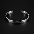 Naad-e-Ali Cuff- Stainless Steel (Silver)