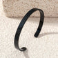AYAT-UL-KURSI CUFF - Stainless Steel (Black)