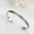 AYAT-UL-KURSI CUFF - Stainless Steel (Silver)