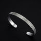 AYAT-UL-KURSI CUFF - Stainless Steel (Silver)