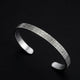 AYAT-UL-KURSI CUFF - Stainless Steel (Silver)