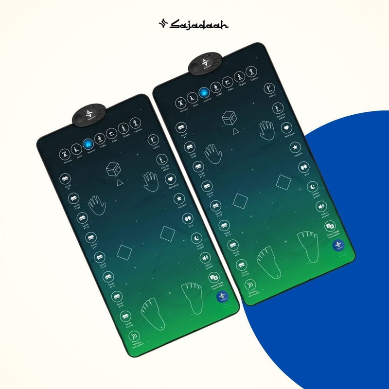 Award Winning | (25+ Touch Sensitive Keys) Smart Interactive Adult Prayer Mat | 15+ Languages | Original Version | 8+ Years | A beautiful Gift for Loved Ones