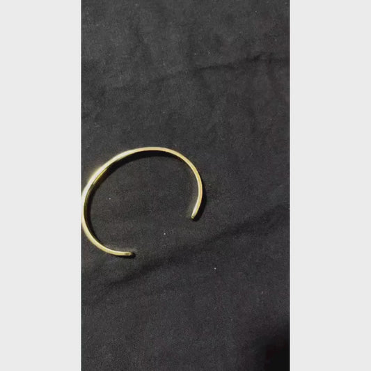 AYAT-UL-KURSI CUFF - Stainless Steel (Golden)